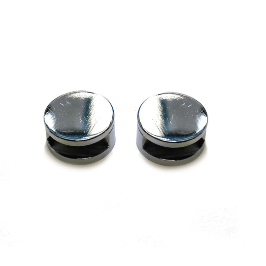 Fixing Element for Glass and Mirrors Chrome - Pack of 30
