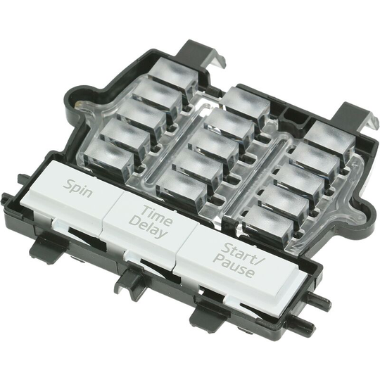 Washing Machine Light Button Guide Assembly, 2452209003 - Beko