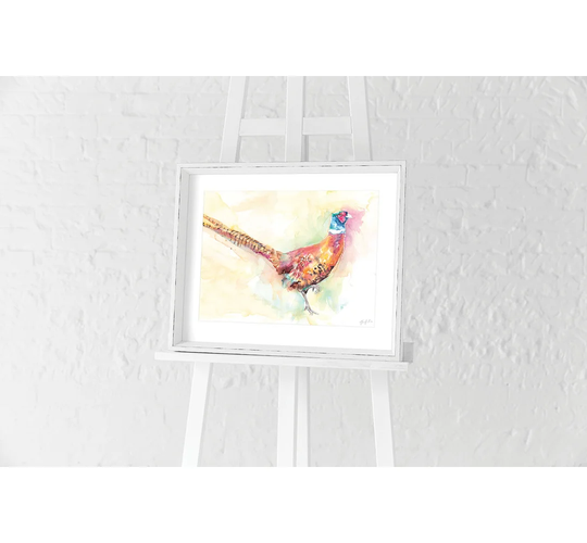 'Standing Tall' by Jennifer Rose - Picture Frame Painting Print on Wood
