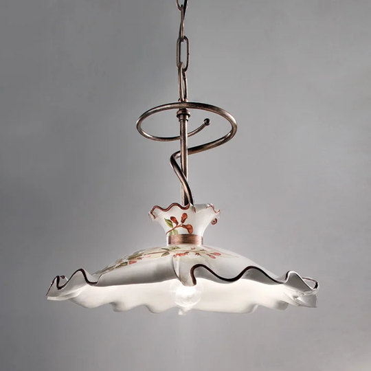 Marystone 1 - Light Bowl Bell Pendant