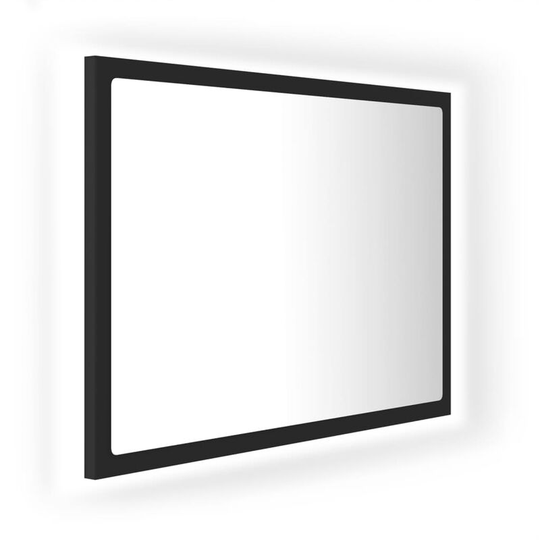 Vidaxl - led Bathroom Mirror Grey 60x8.5x37 cm Acrylic Grey