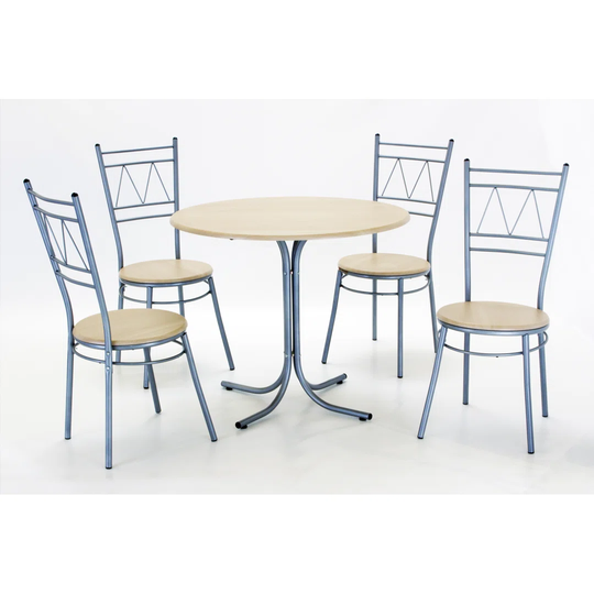 Odessa Dining Set with 4 Chairs