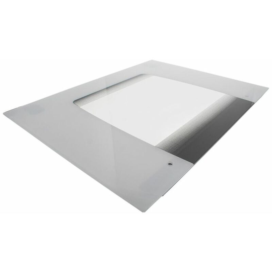 Main Door Glass Wht Rohs Compliant for Hotpoint/Creda Cookers and Ovens