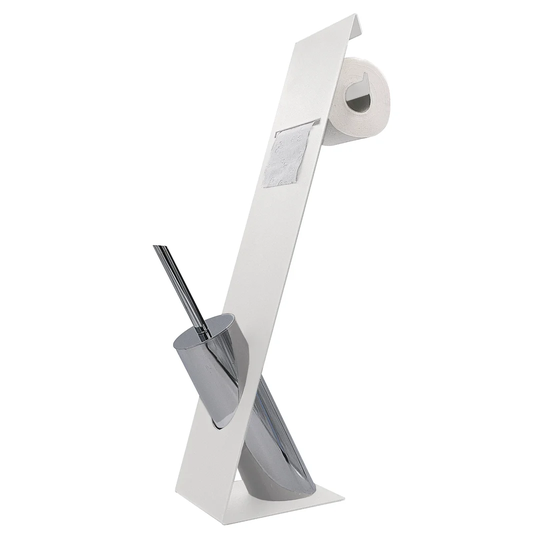 Free- Standing Toilet Brush and Holder