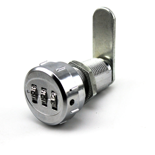 Code Lock Coded Coded Drawer Cabinet Mechanical Code Combination Code 3-digit Zinc Alloy for Cabinet Cabinet Drawer Mailbox (17 ~ 23mm Wooden