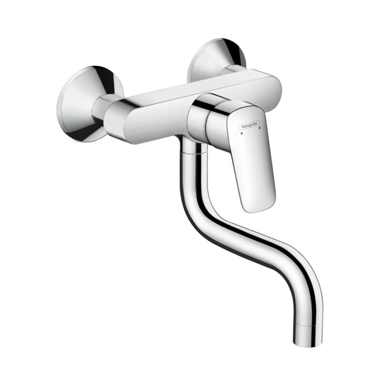 Logis Single lever kitchen mixer wall-mounted, single spray mode (71836000) - Hansgrohe
