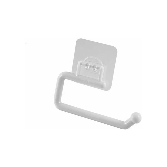 Kitchen Roller Porte Paper Towel Hanger Bar Cabinet Cloth Suspended Support Bathroom Organizer Shelf Toilet Paper Holder (Small)