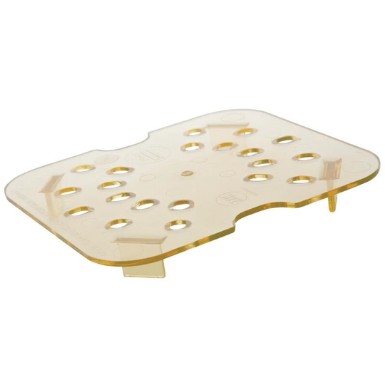 High Heat 1/6 Gastronorm Food Pan Drain Shelf - DW515 - Cambro