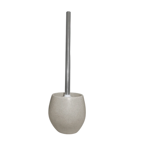 Sand Stone Free-Standing Toilet Brush