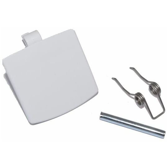 Bosch Siemens Washing Machine Replacement Door Handle Kit White Plastic