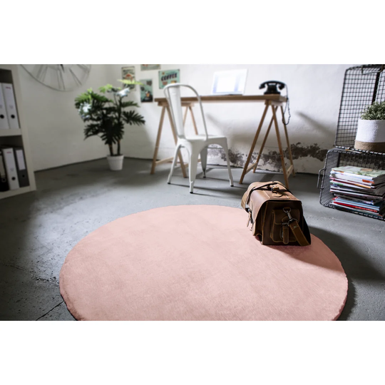 Lambskin Shag Pink Rug