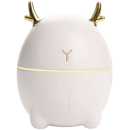Asupermall - 200ML Mini Air Humidifier Cute Deer-shaped Portable Humidifier Aroma Essential Oil Diffuser Mist Maker for Home/Office/Car