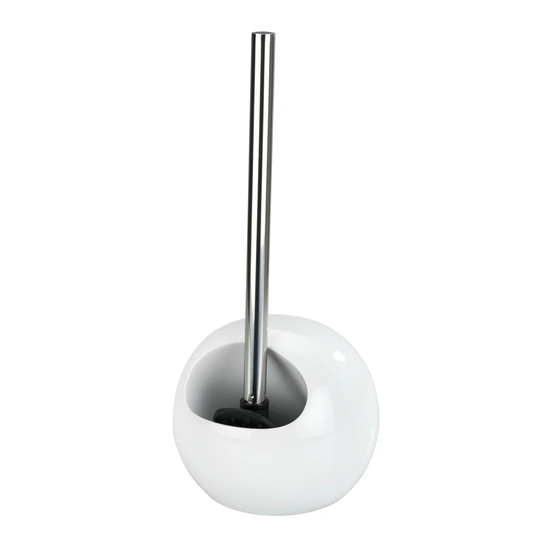 Rimless Free-Standing Toilet Brush and Holder