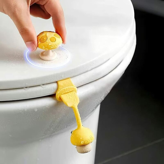 2 Pcs Toilet lid Lifter Toilet lid Lifter Toilet seat Lifter Toilet seat Handle Lifter Avoid Direct Contact with The Toilet (Lemon Yellow, 2)