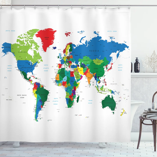 Charlestown Polyester Shower Curtain