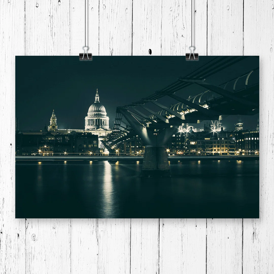 'St Pauls Cathedral London' Graphic Art