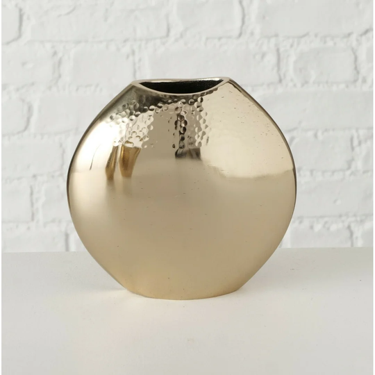 Delacruz Gold 16Cm Aluminum Table Vase