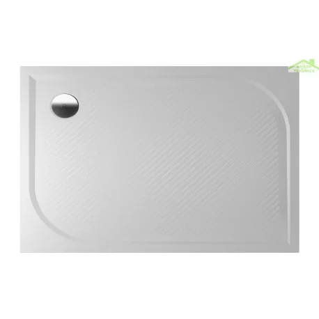 145 x 95mm Plastic Shower Tray - White