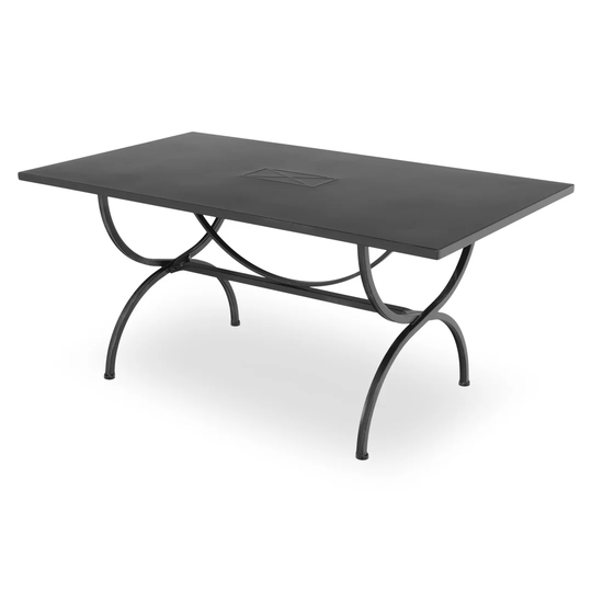 Branum Stainless Steel Dining Table