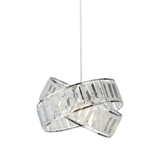 28cm Steel Oval Pendant Shade