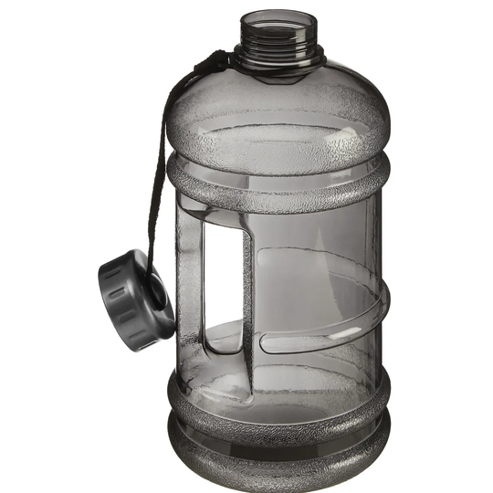Grey Sports 2200ml Plastic Water Bottle