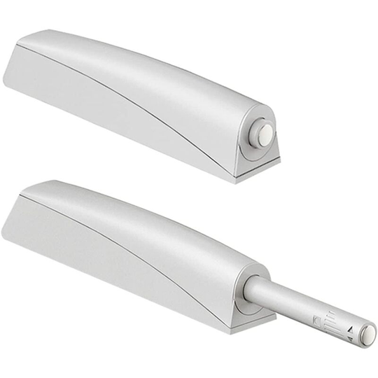 Push to Open Cupboard Door Damper 2 Pieces Magnetic Push Open Latch Cupboard Push Pulls Magnetic Closures for Cabinet Push to Open System Drawer