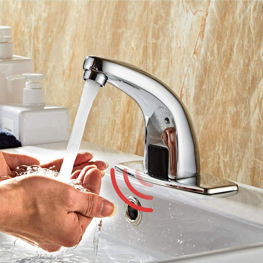 Touchless Infrared Automatic Faucet Kitchen and Bathroom Washbasin Hand Wash Faucet