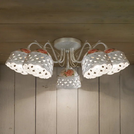 Marwood 5-Light 58cm Semi Flush Mount