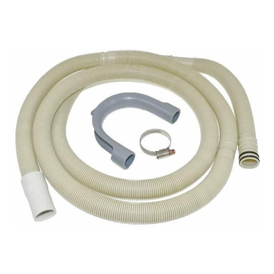 Whirlpool Compatible Dishwasher Outlet Drain Hose Fixing Kit