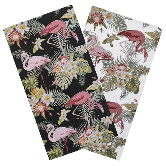 Kingsland Flatweave Pink/Green/Black Rug