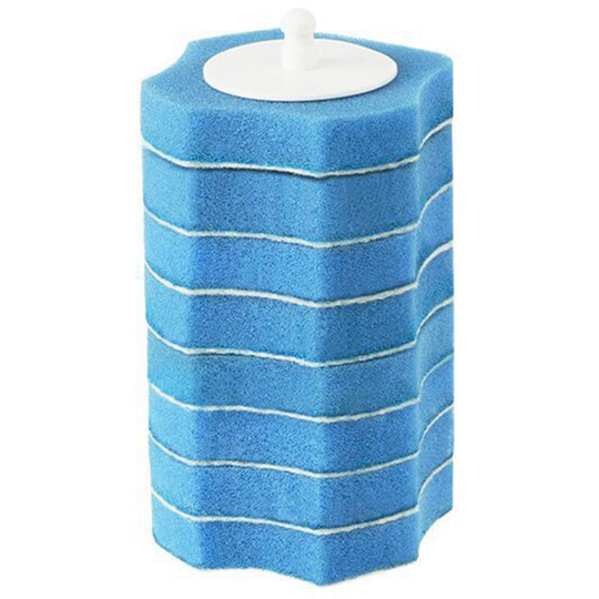 8Pcs Toilet Cleaning Brush Refill Heads Disposable Replacement Heads Non-woven Sponge Bathroom Accessories,model: Replacement heads