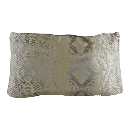 Monroe Snake Print Cushion with Filling