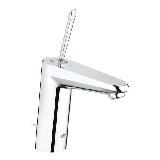 Grohe Eurodisc Joy 1/2'' Medium Chrome Basin Mixer