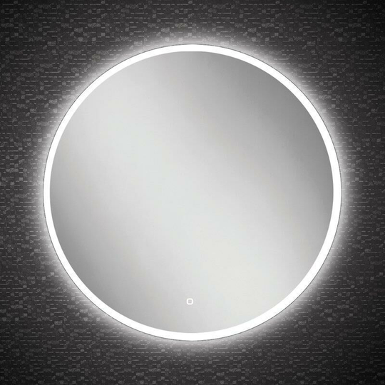 HIB - Sphere 80 led Illuminated Round Mirror - 800mm Wide - 78761000 - Clear