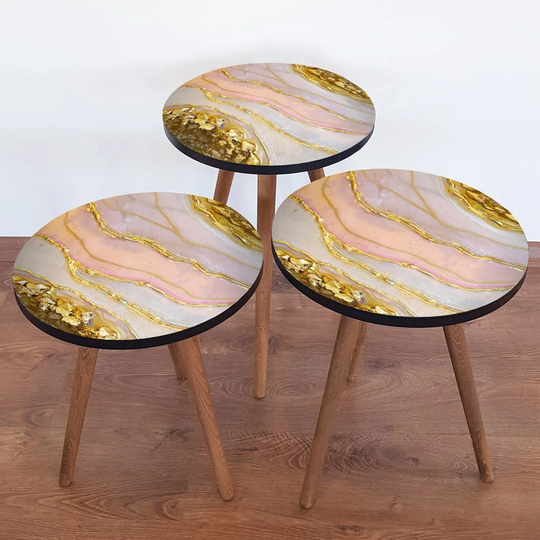 Arndt 3 Piece Nest of Tables