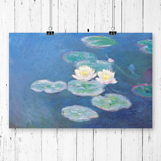 'Lilly Pads' by Claude Monet Printing Print
