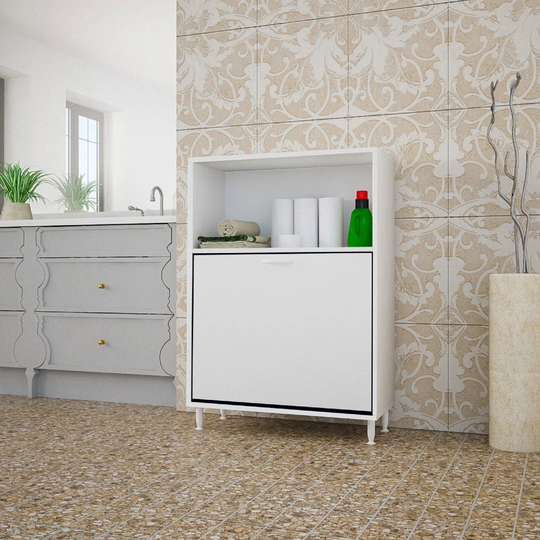 Emmajoy 75Cm W x 100Cm H x 31.5Cm D Free-Standing Bathroom Cabinet