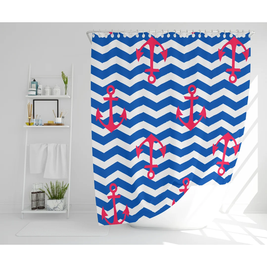 Alma Polyester Shower Curtain