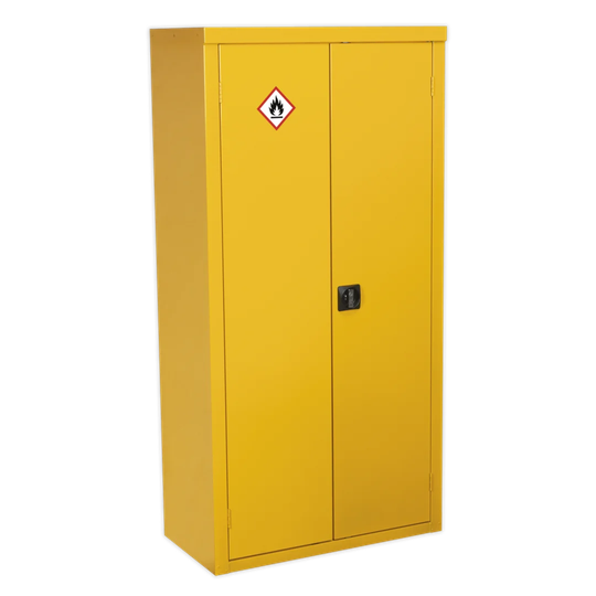 70.87" H x 35.43" W x 18.11" D Saunderstown Safety Cabinet