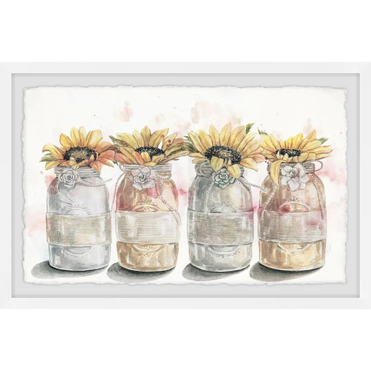 'Floral Bloom Arrangement II' Framed Painting