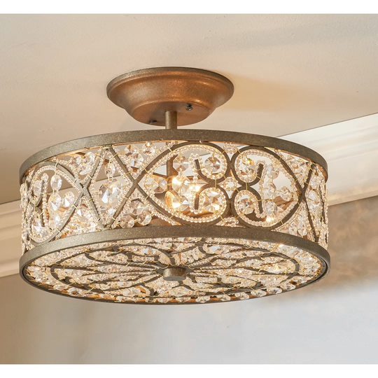 Gagne 4 Light Semi Flush Mount