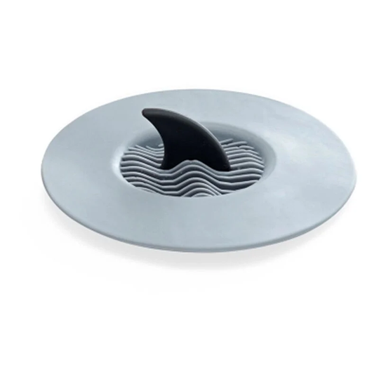 Creative shark end bathroom toilet floor drain kitchen sink washbasin strainer filter drainage