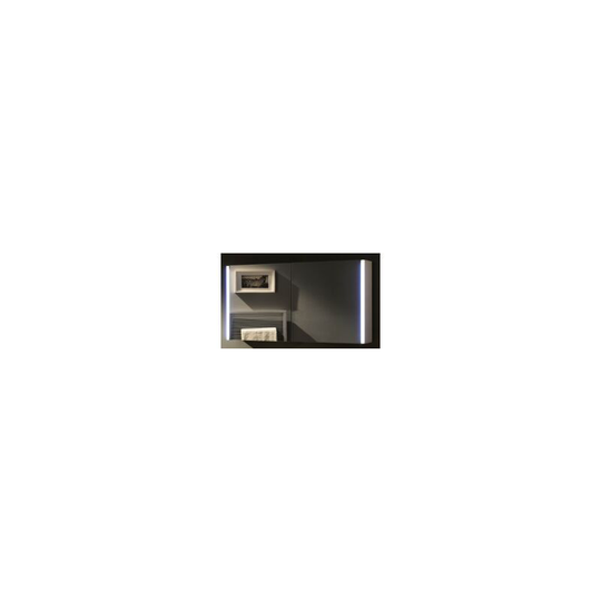 Wall Mounted Rectangle led Bathroom Mirror Cabinet, 800x600mm - Livingandhome