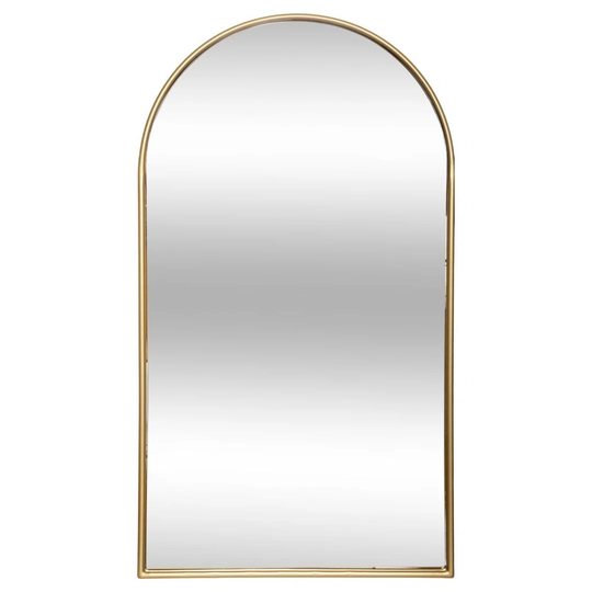 Ilbert Metal Framed Leaning Full Length Mirror in Gold