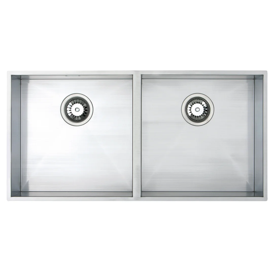 86cm x 43cm Double Bowl Undermount/Inset Kitchen Sink