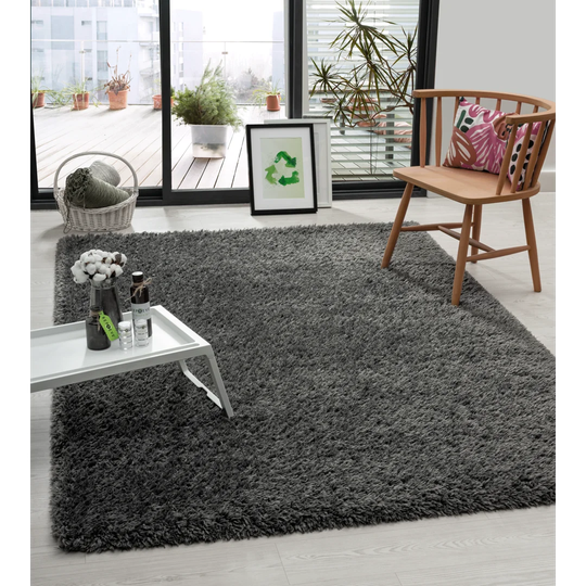 Shaggy Anthracite Rug