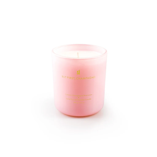 But First, Champagne Perfumes Scented Designer Candle