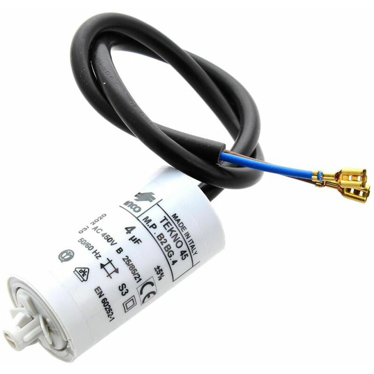 Hotpoint Ariston - Starting Capacitor 4mf (8mm) P2-uk for Hotpoint/Indesit Fridges and Freezers