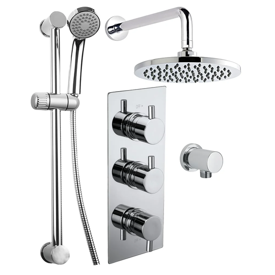 Nalor Mixer Shower with Adjustable Shower Head