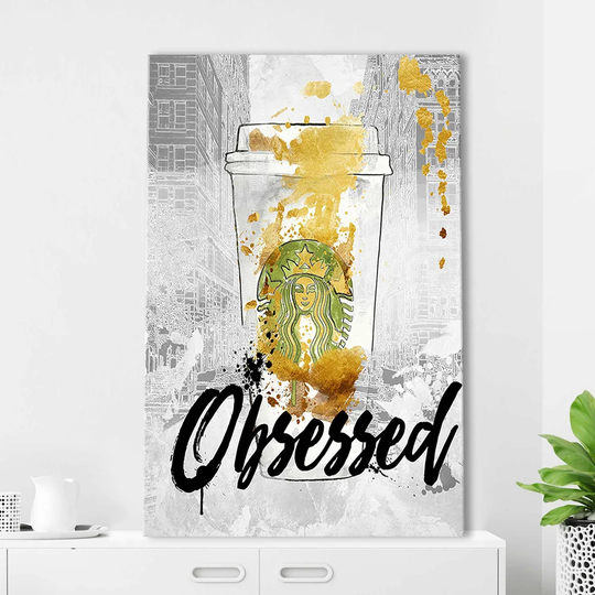 Obsessed by Jodi - Wrapped Canvas Graphic Art Print